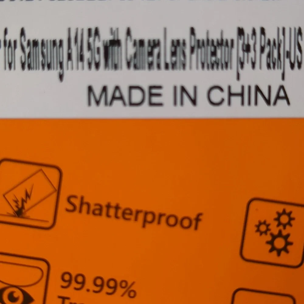 Qsm Qam tempered glass